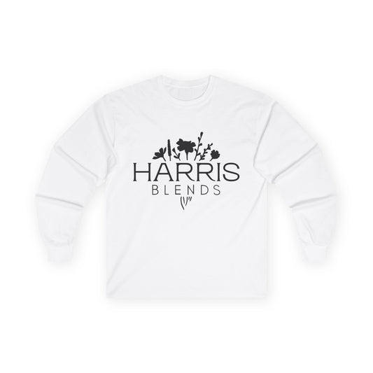 Harris Blends Logo Long Sleeve Tee