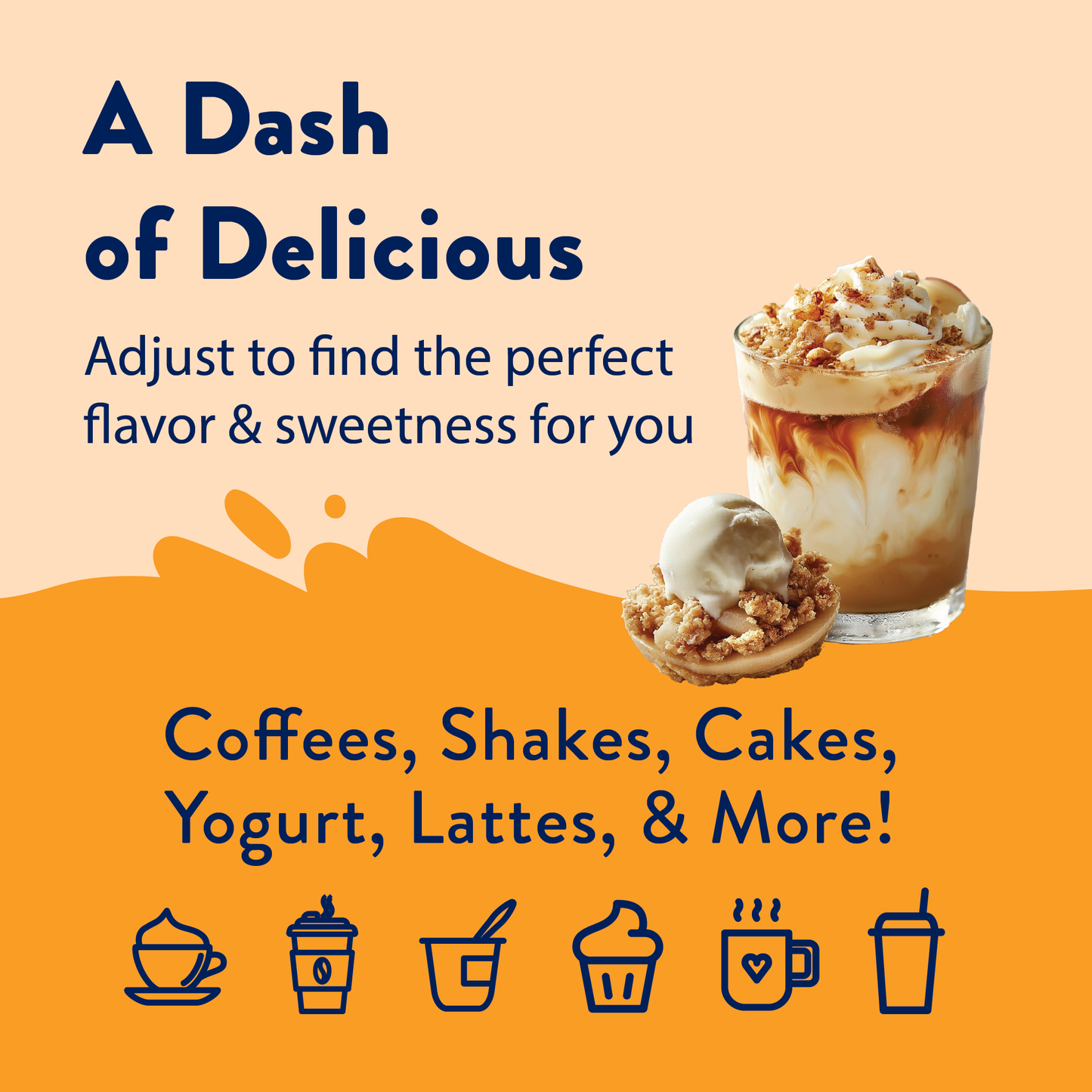 Jordan's Skinny Mixes - Sugar Free Apple Crisp Syrup