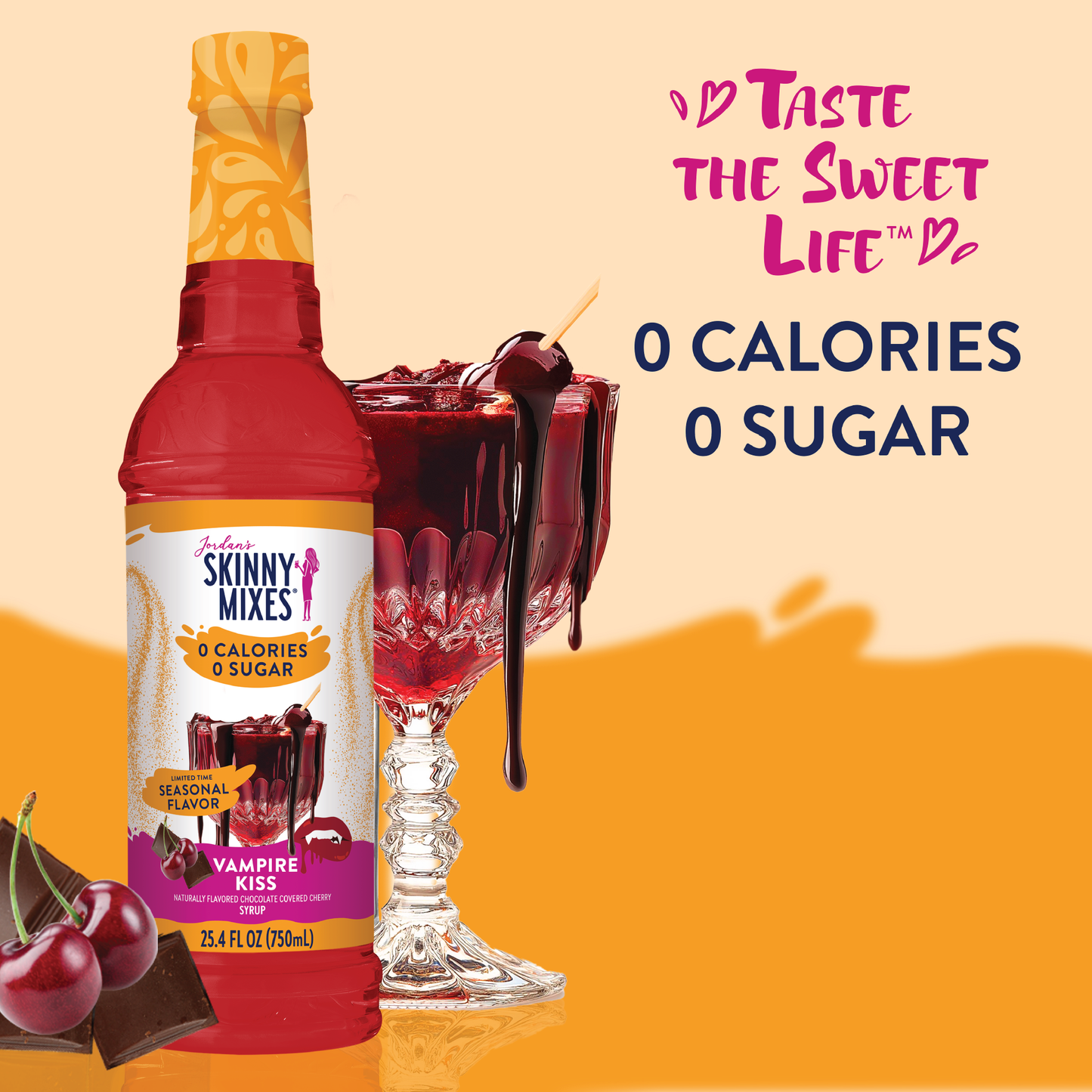 Jordan's Skinny Mixes - Sugar Free Vampire Kiss Syrup