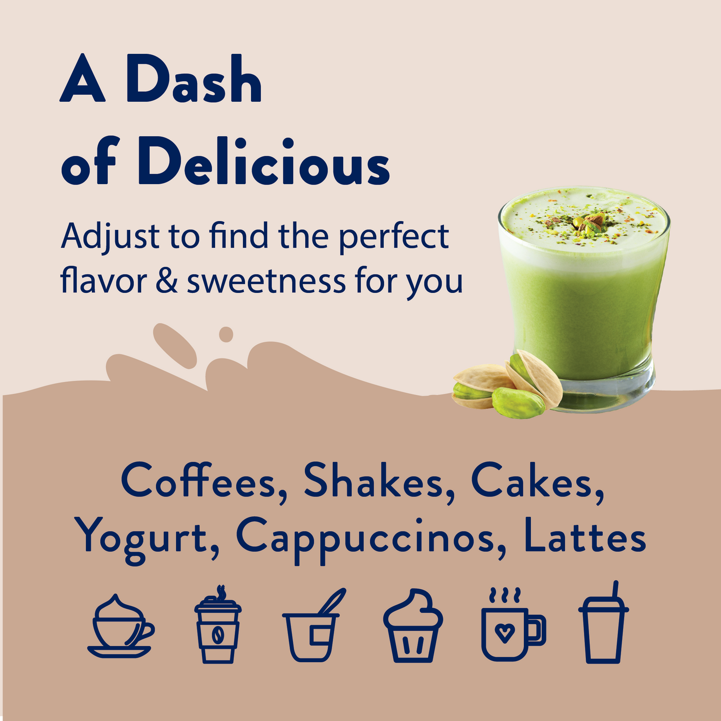 Jordan's Skinny Mixes - Sugar Free Pistachio Syrup