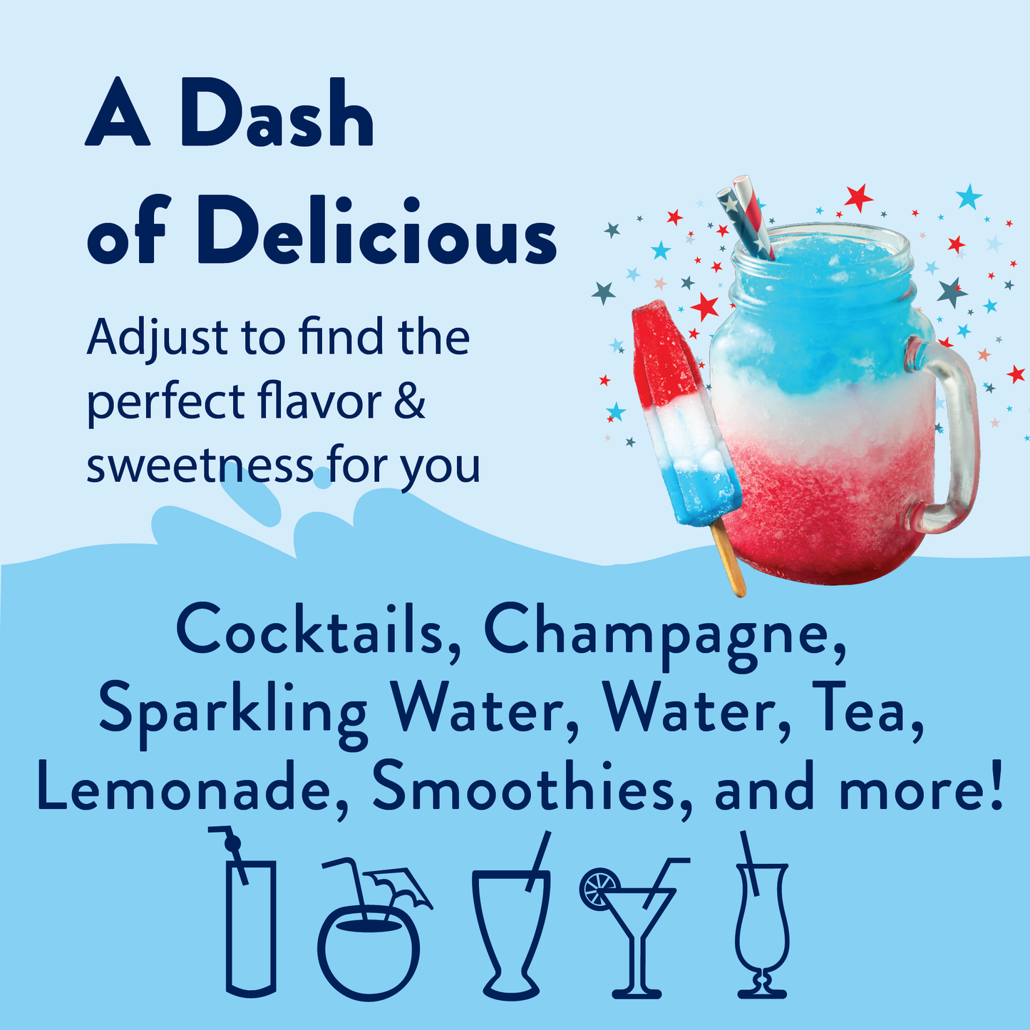 Jordan's Skinny Mixes - Sugar Free Rocket Pop Syrup - LTO