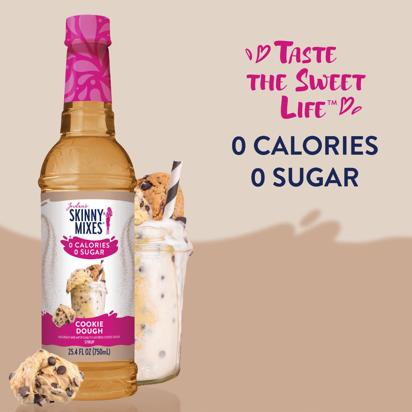 Jordan's Skinny Mixes - Sugar Free Cookie Dough Syrup