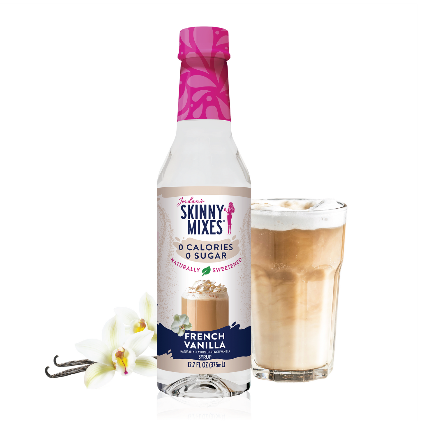 Jordan's Skinny Mixes - Naturally Sweetened French Vanilla Syrup - 375ml