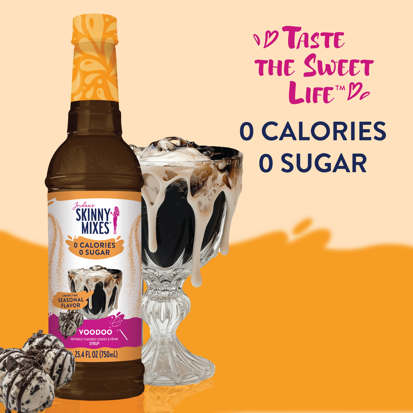 Jordan's Skinny Mixes - Sugar Free Voodoo Syrup 